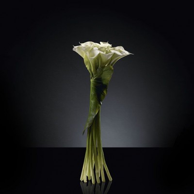 Aranjament floral mediu design LUX SMALL BUNCH OF CALLAS