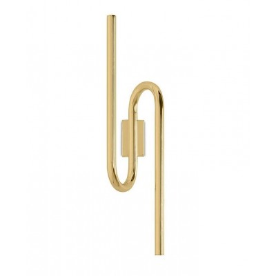 Aplica de perete LED design decorativ Up&Down auriu