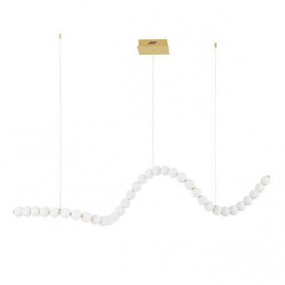 Lustra LED suspendata cu telecomanda design decorativ PERLA