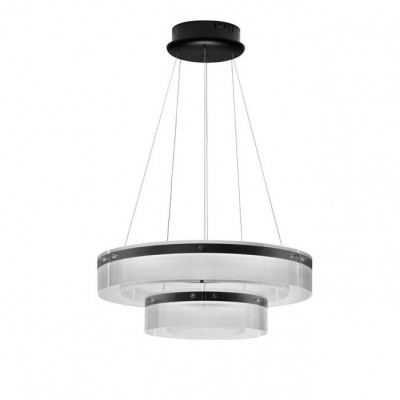 Lustra LED suspendata design circular PAULINE D-70cm