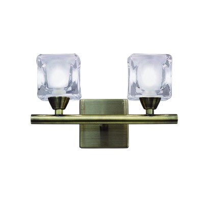 Aplica de perete design modern CUADRAX 2L alama antique