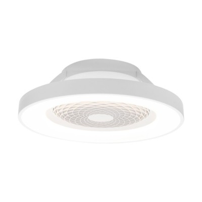 Lustra LED Smart cu Ventilator si telecomanda TIBET alb