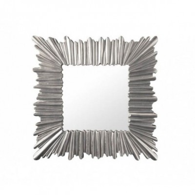 Oglinda de perete design modern Venice 95cm, argintiu