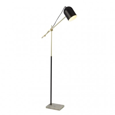 Lampadar/Lampa de podea design decorativ Odyssey negru/auriu