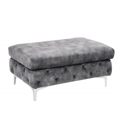 Taburete elegant Modern Barock gri inchis