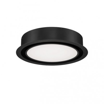 Plafoniera LED incastrabila reglabila PERFECT 40cm negru 3000K Dimmable