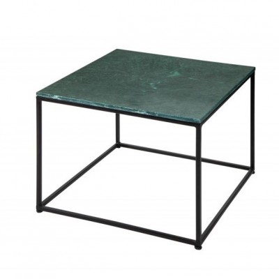 Masuta design minimalist Elements 50cm, marmura verde