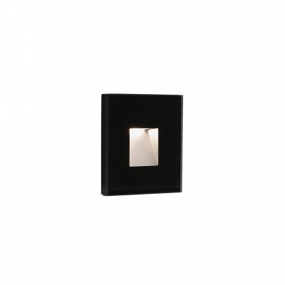 Spot LED de exterior IP65 iluminat ambiental DART SQ Black