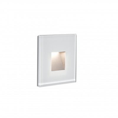 Spot LED de exterior IP65 iluminat ambiental DART SQ White