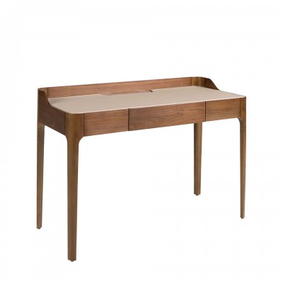 Birou deosebit design LUX Walnut-Leatherette