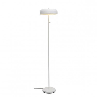 Lampadar/Lampa de podea din metal Porto alb