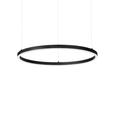 Lustra LED suspendata design slim Oracle d070 round 3000k dali negru