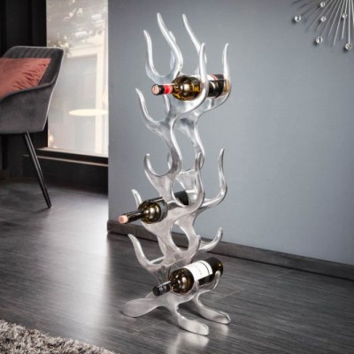 Obiect decorativ, suport sticle de vin Flammen L
