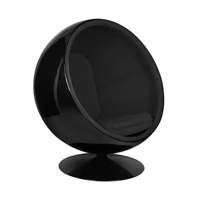 Fotoliu pivotant design exclusivist BALL Black
