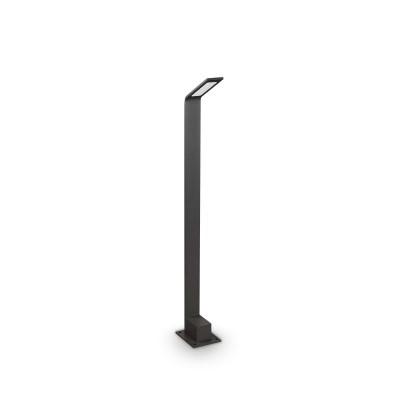 Stalp LED iluminat exterior modern Agos pt h80 4000k negru