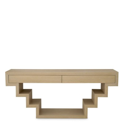 Consola LUX stil avangardist Rialto, stejar