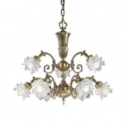 Candelabru 9 brate LUX design clasic realizata manual Michela