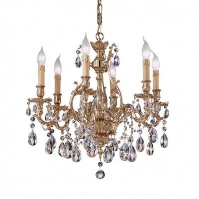 Candelabru 6 brate LUX cu cristale Scholer, Versailles