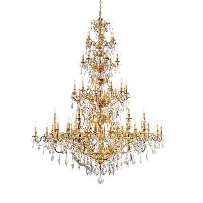 Candelabru XXL 60 brate LUX cu cristale Scholer, Versailles