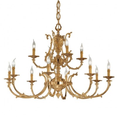 Candelabru 12 brate LUX realizat manual Ermes