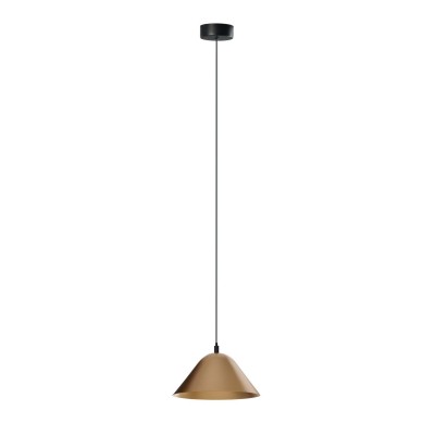 Pendul LED din metal design decorativ CAPRI C auriu