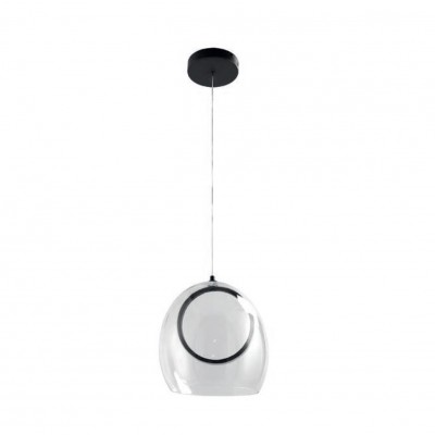 Pendul LED design modern decorativ NICOLE clar