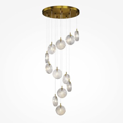 Lustra suspendata design decorativ modern Frozen 12L