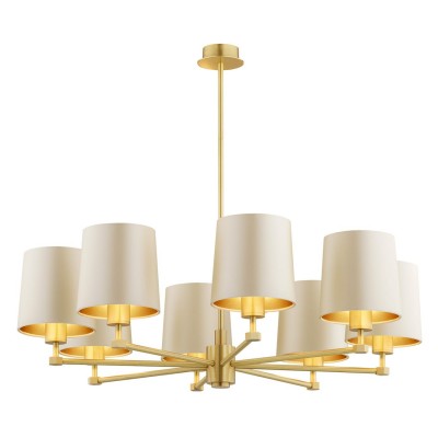 Candelabru 8 brate modern PRINCETON bej