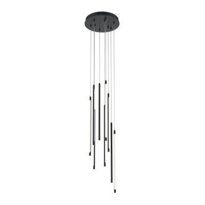 Lustra LED minimalista design liniar Light stick negru