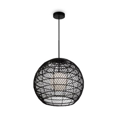 Lustra/Pendul design modern CANE 40cm negru
