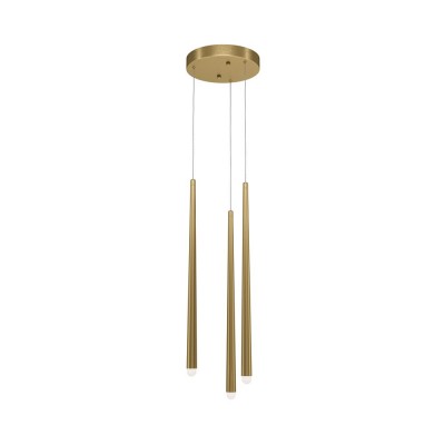 Lustra LED cu 3 pendule stil minimalist modern Cascade alama