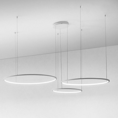Lustra LED circulara cu 3 inele 100/80/60cm ERIKA