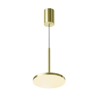 Lustra/Pendul LED iluminat design tehnic Plato D-18,5cm alama