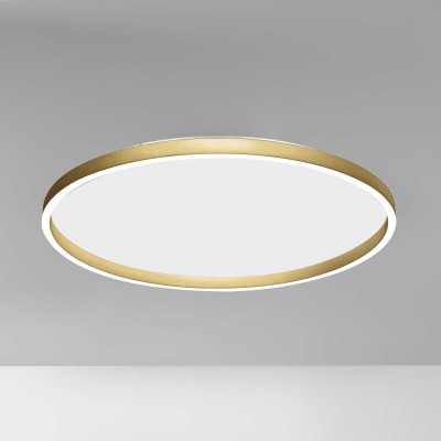 Plafoniera LED design slim AELA 80cm, auriu, alb sau negru