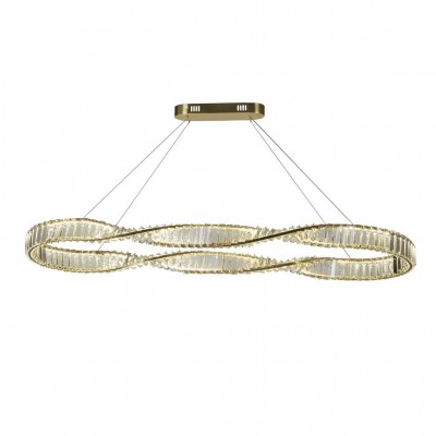 Candelabru LED cristal design lux oval Tier 