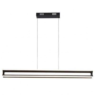 Lustra LED suspendata design modern Belle negru