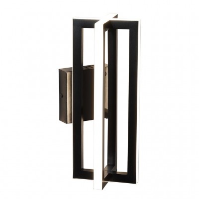 Aplica de perete LED design modern Belle negru