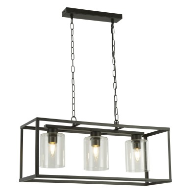 Lustra suspendata metal stil industrial decorativ Belle 3L