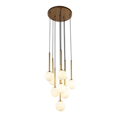 Lustra cu 9 pendule design decorativ modern Belle