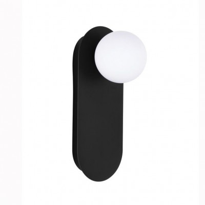 Aplica de perete design modern Blob negru