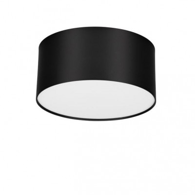 Spot aplicat, Plafoniera LED Luldo negru, 14cm