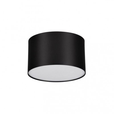 Spot aplicat, Plafoniera LED Luldo negru, 11cm