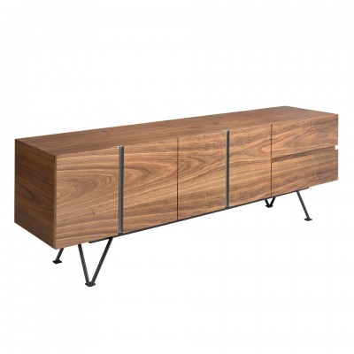 Comoda TV moderna cu design original Wood