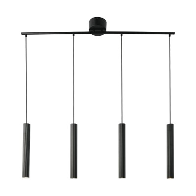 Lustra suspendata design scandinav Vico 4L negru