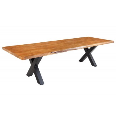 Masa design industrial vintage Mammut X 300cm, salcam