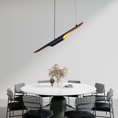 Lustra suspendata design decorativ CONTE negru