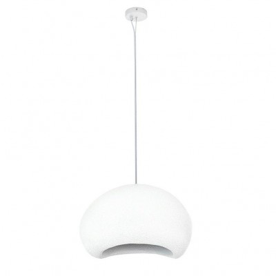 Lustra suspendata design decorativ Cloud alb 40cm