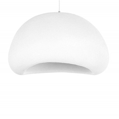 Lustra suspendata design decorativ Cloud alb 60cm