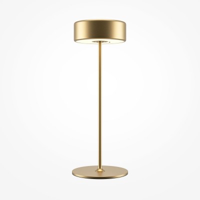 Lampa portabila cu baterii AI design auriu