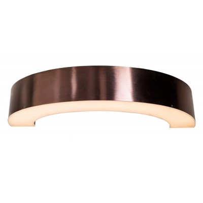 Aplica de perete LED Lotus Brushed Bronze
